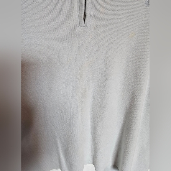 Ralph Lauren Mint And Pale Yellow Zip Up Sweater - Picture 9 of 9